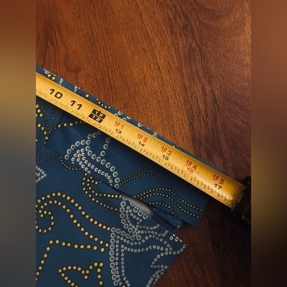 - Callaway Patterned Blue Golf Skort Skirt -Sz 12- - Picture 9 of 9